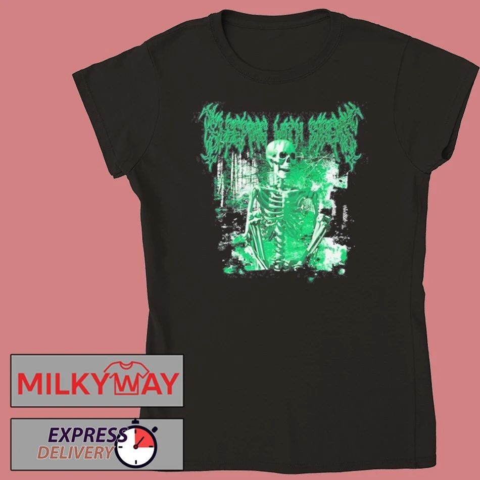 Sleeping With Sirens DV Metal Skeleton Forest T-shirt
