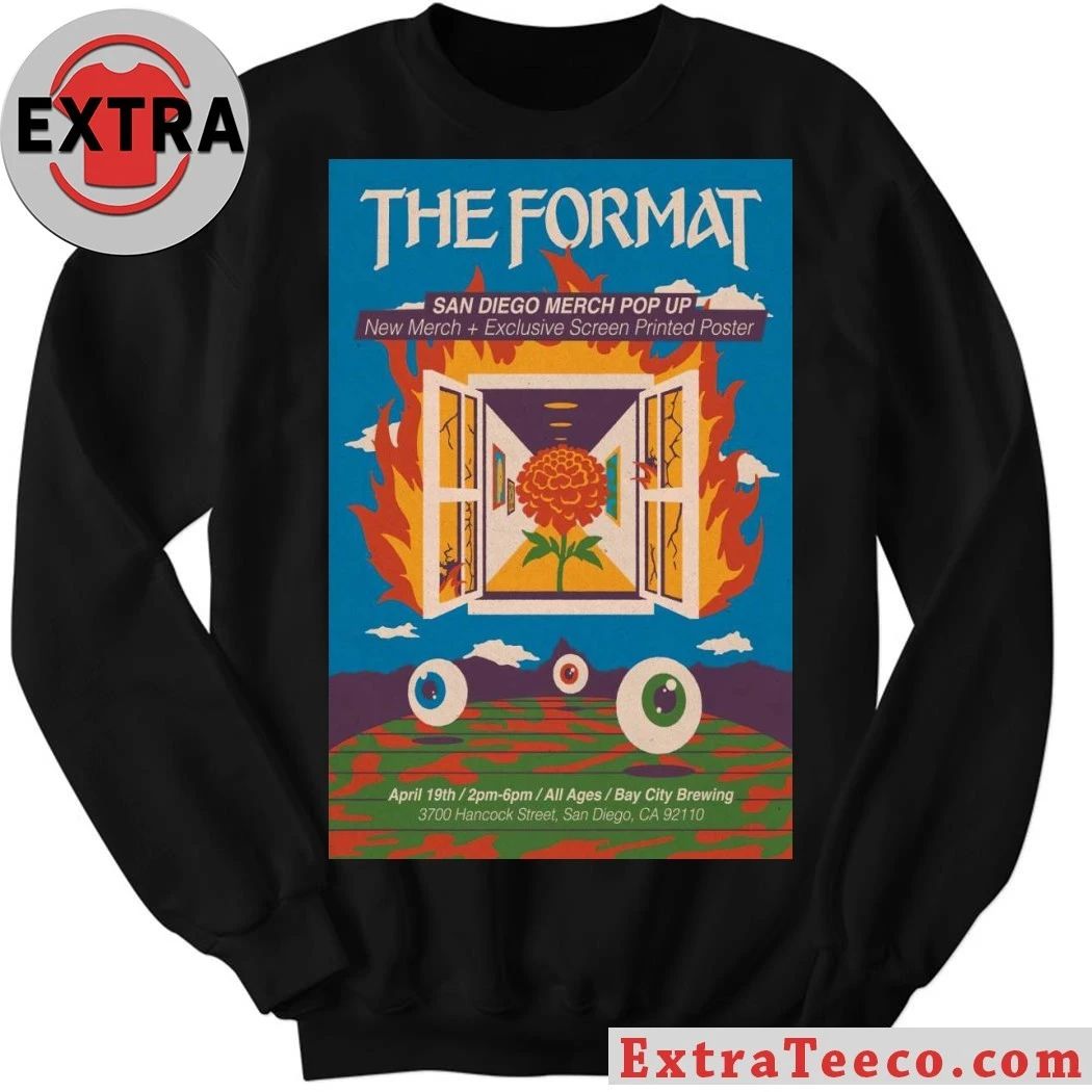 The Format Concert Tour 2026 04 19 San Diego, CA Poster Shirt