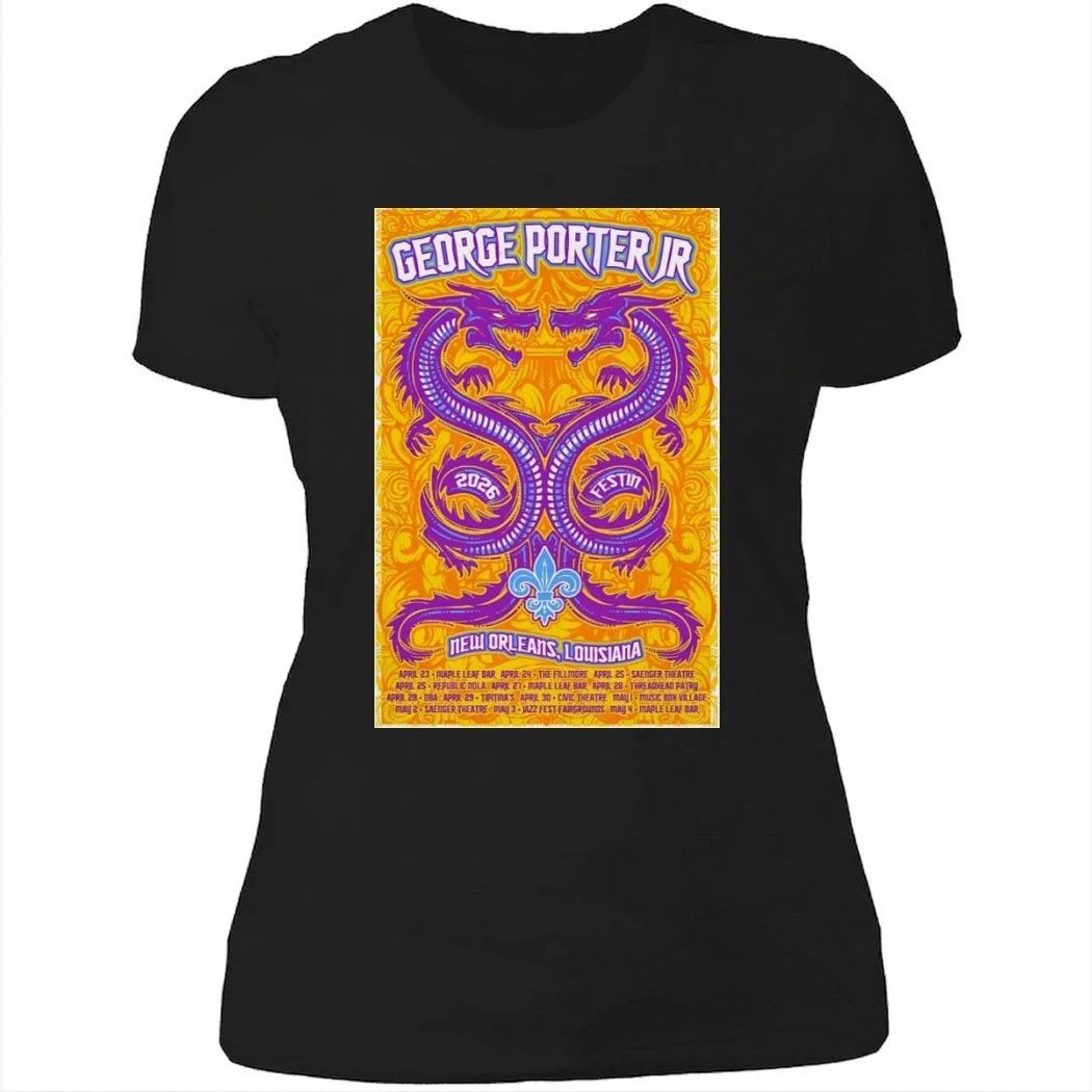 George Porter JR. Jazz Fest 2026 New Orleans LA Shirt