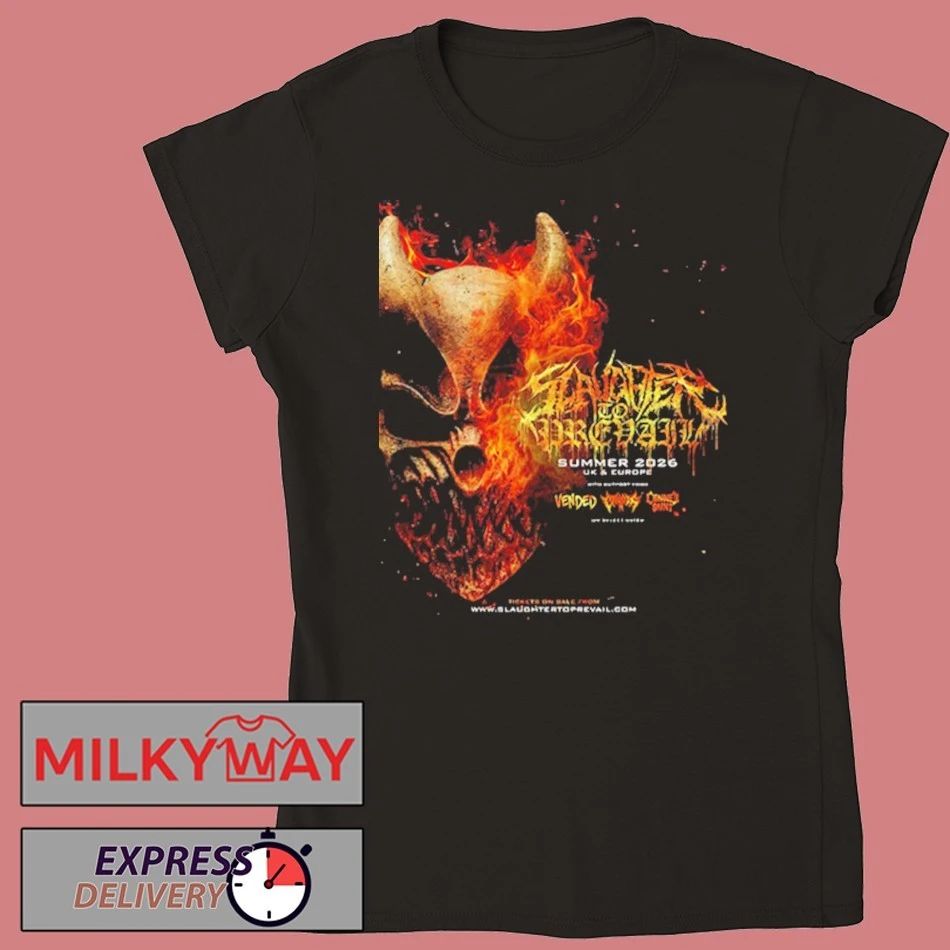 Slaughter To Prevail Summer 2026 UK And Europe Tour Schedule Tour Dates shirt