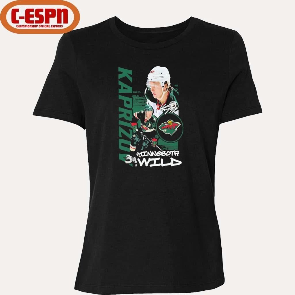 Kirill Kaprizov Minnesota Wild Vintage Playmaker T-Shirt