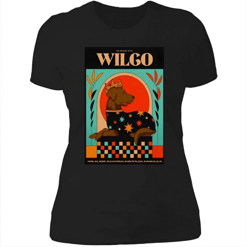Wilco Evansville IN, April 24 2026 Poster Shirt