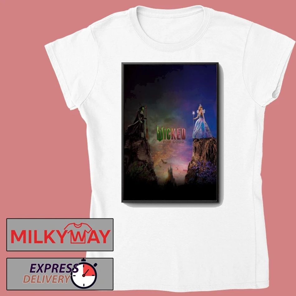 Wicked For Good 2025 Poster shirt