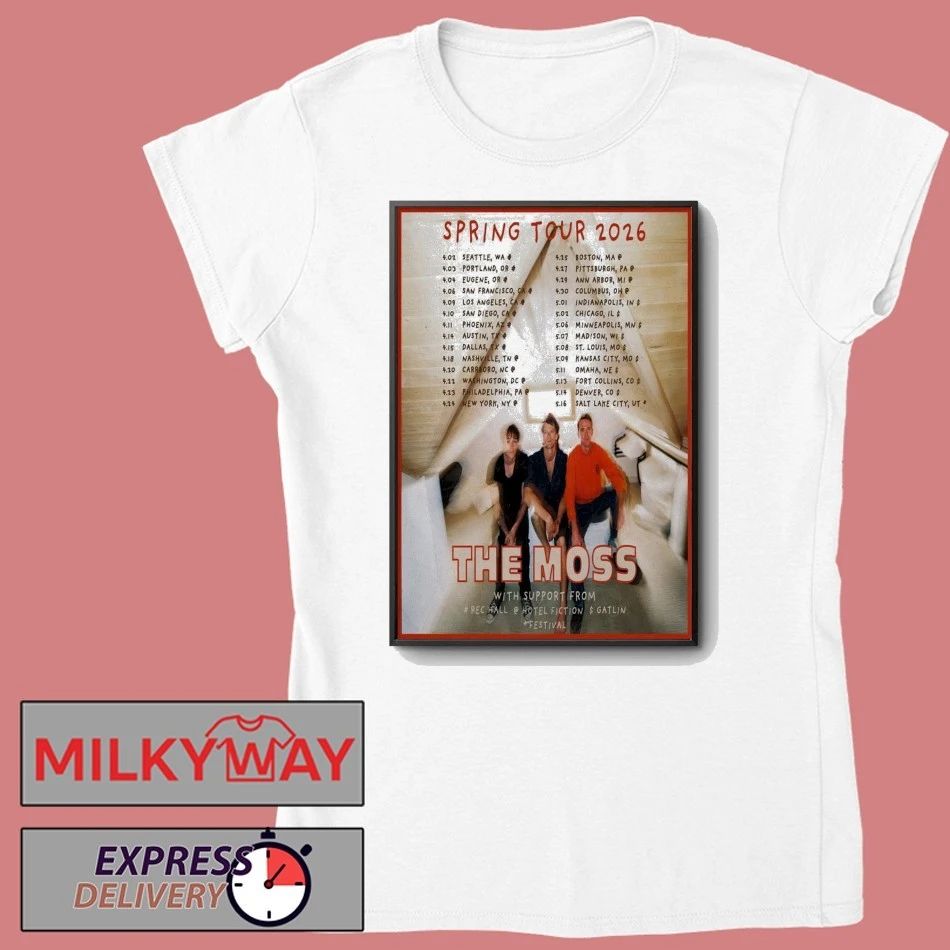 The Moss Spring 2026 Tour Poster shirt