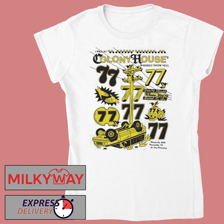 Colony House Shirt Nashville Mar 28 2026 shirt