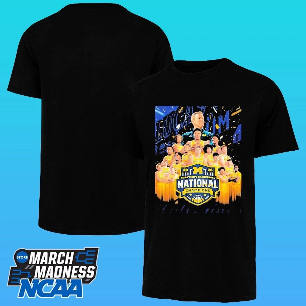Michigan Wolverines Champions Ncaa Men’s Basketball National Champions 2026 The Kings Of College Basketball Shirt