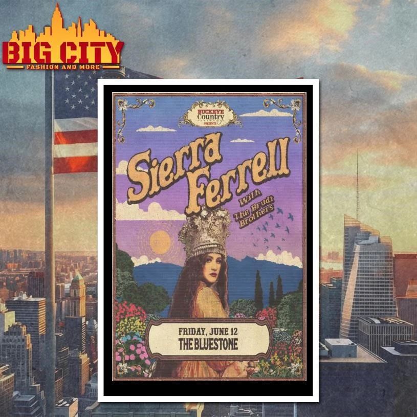 Sierra Ferrell At The Bluestone On Jun 12 2026 Show Poster Shirt