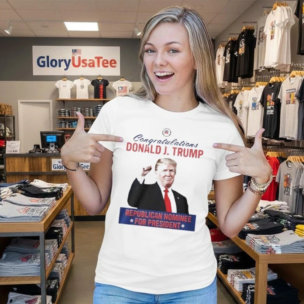 Congratulations Donald J Trump Republican Nominee For President Shirt