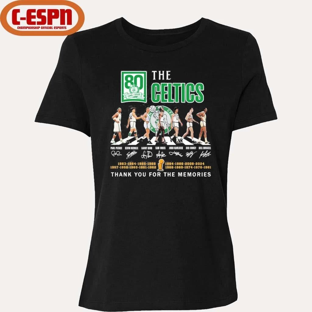 The Boston Celtics Greatness Abbey Road Legends Shirt