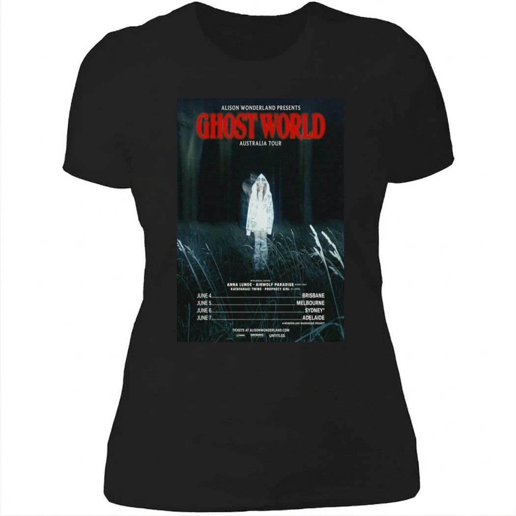 Alison Wonderland Ghost World Australia Tour 2026 Shirt