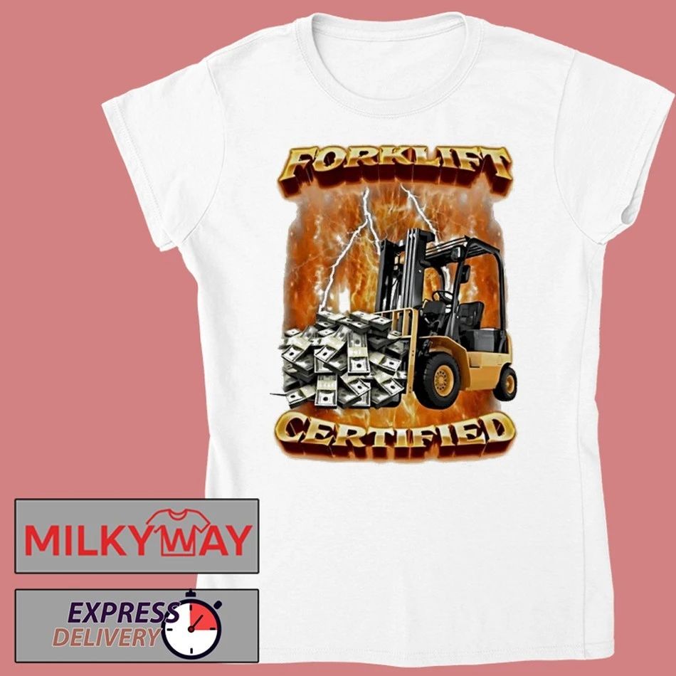 Forklift Certified 90s Vintage Shirt