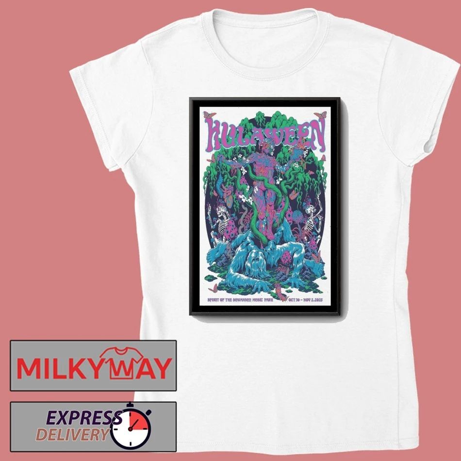 Hulaween Oct 30 – Nov 2, 2025 Spirit Of The Suwannee, Live Oak, Florida Poster shirt