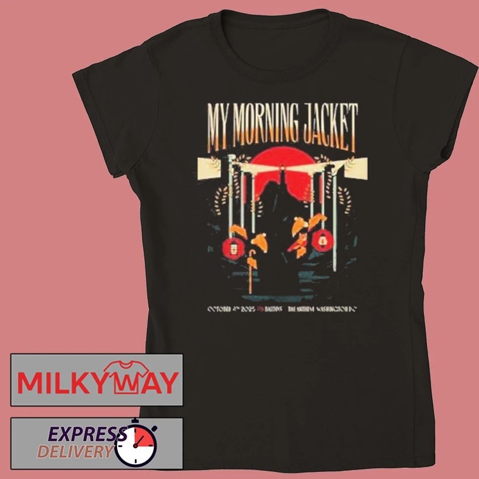 My Morning Jacket Washington DC Show At The Anthem On October 8 2025 shirt