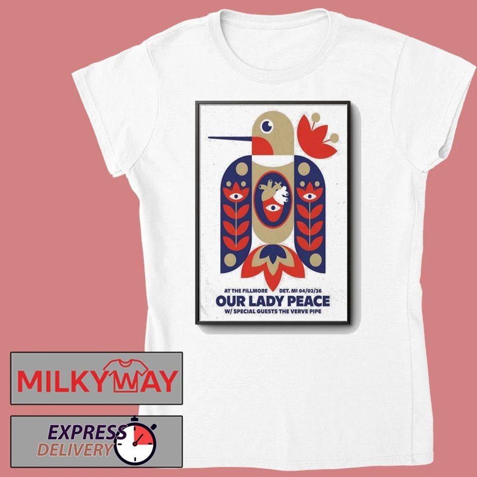 Our Lady Peace Tour Detroit MI On Apr 2 2026 Poster shirt