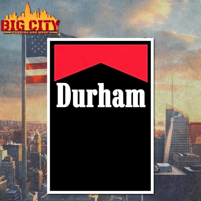 Durham Cigarette Marlboro Parody Logo Shirt