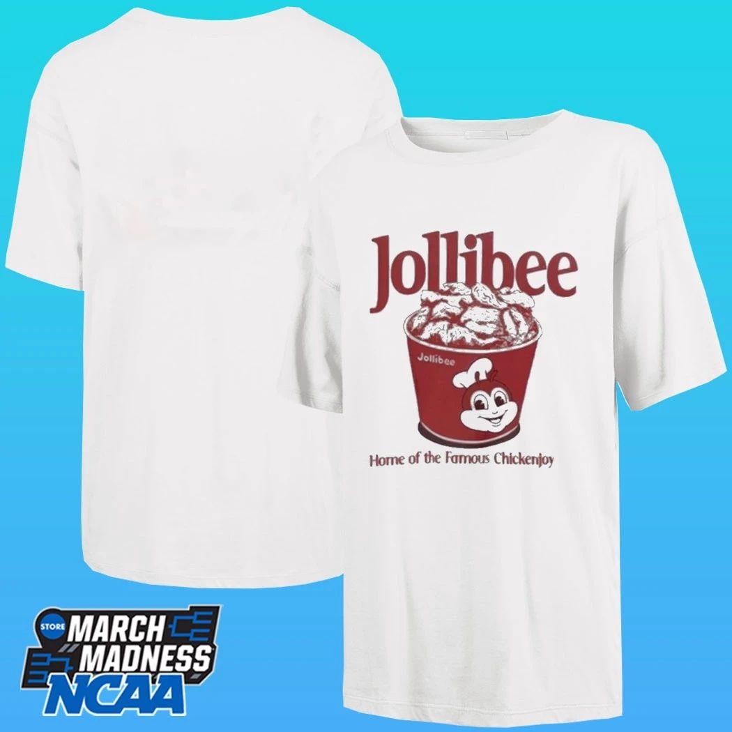 Jollibee Chickenjoy Bucket Home Of The Famous Shirt