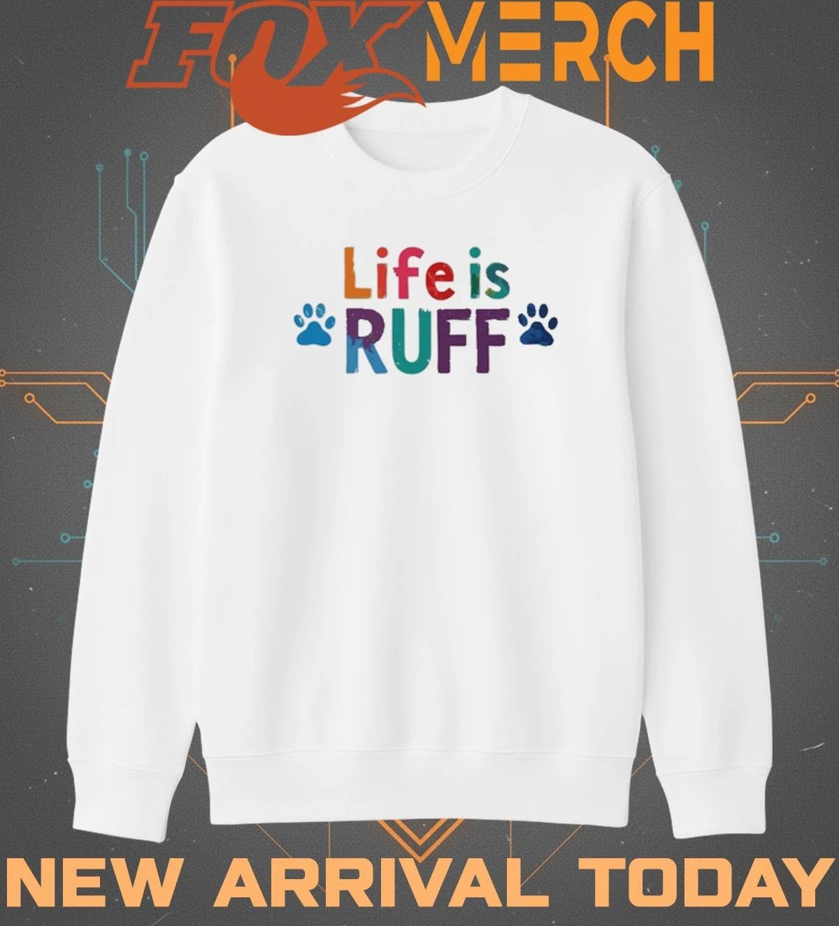 Life is ruff dog lover t-shirt