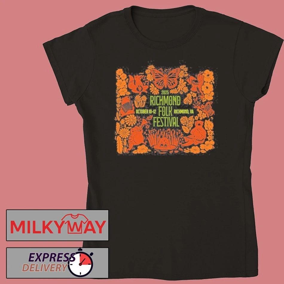 Richmond Folk Festival Richmond, VA 2025 shirt