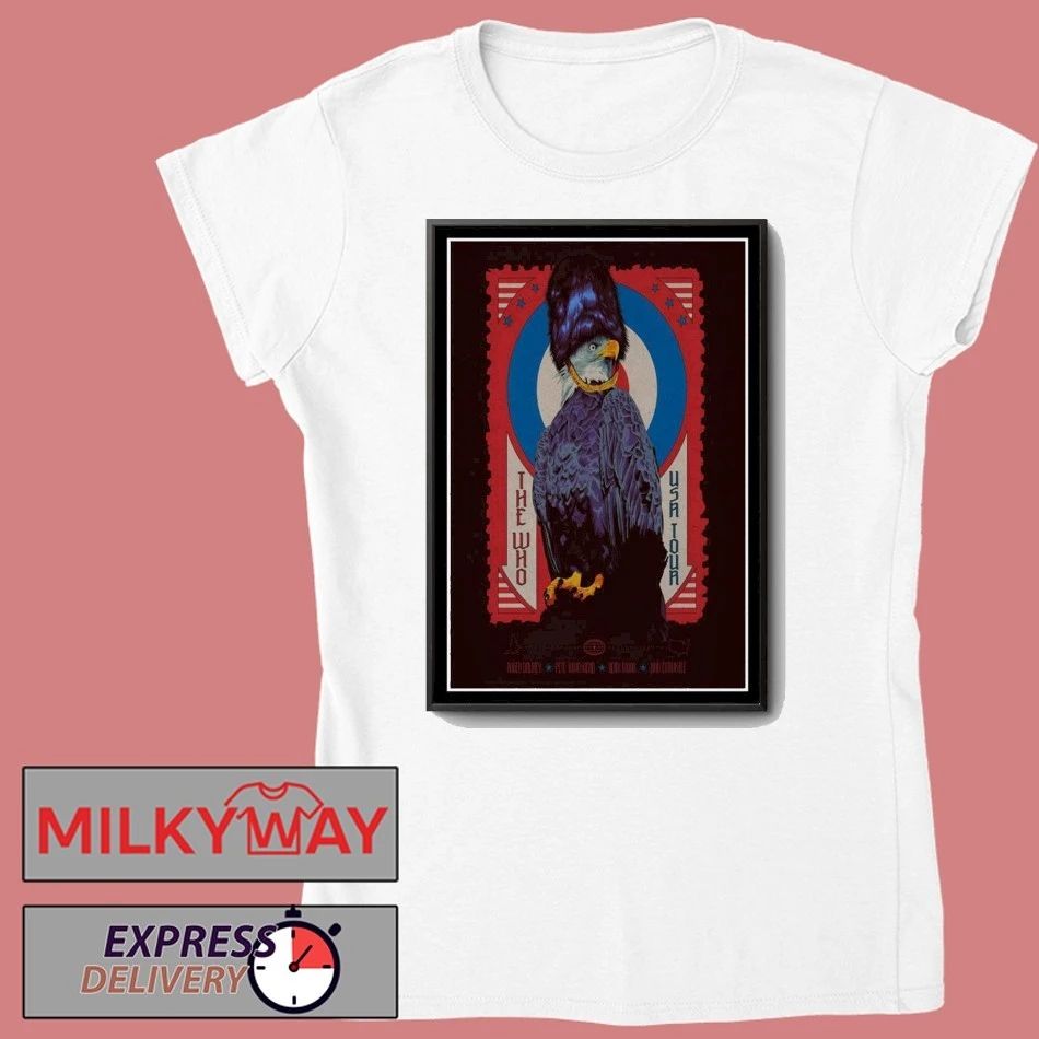 The Who 60th Anniversary New Poster shirt