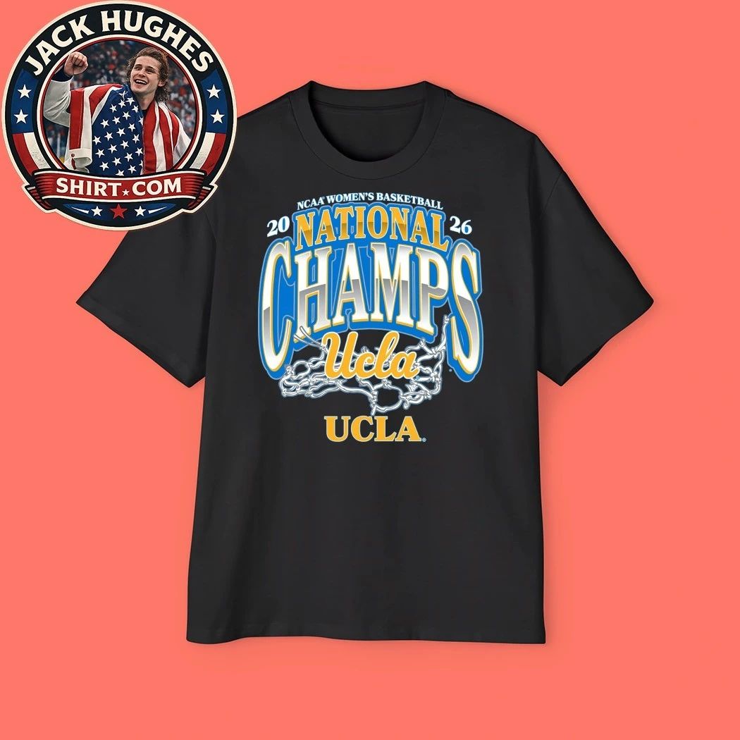 UCLA Bruins Basketball 2026 NCAA Women’s National Champions Logo Shirt
