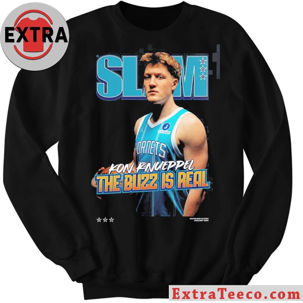 Kon Knueppel Charlotte Hornets SLAM 261 Cover The Buzz Is Real 2026 T-Shirt