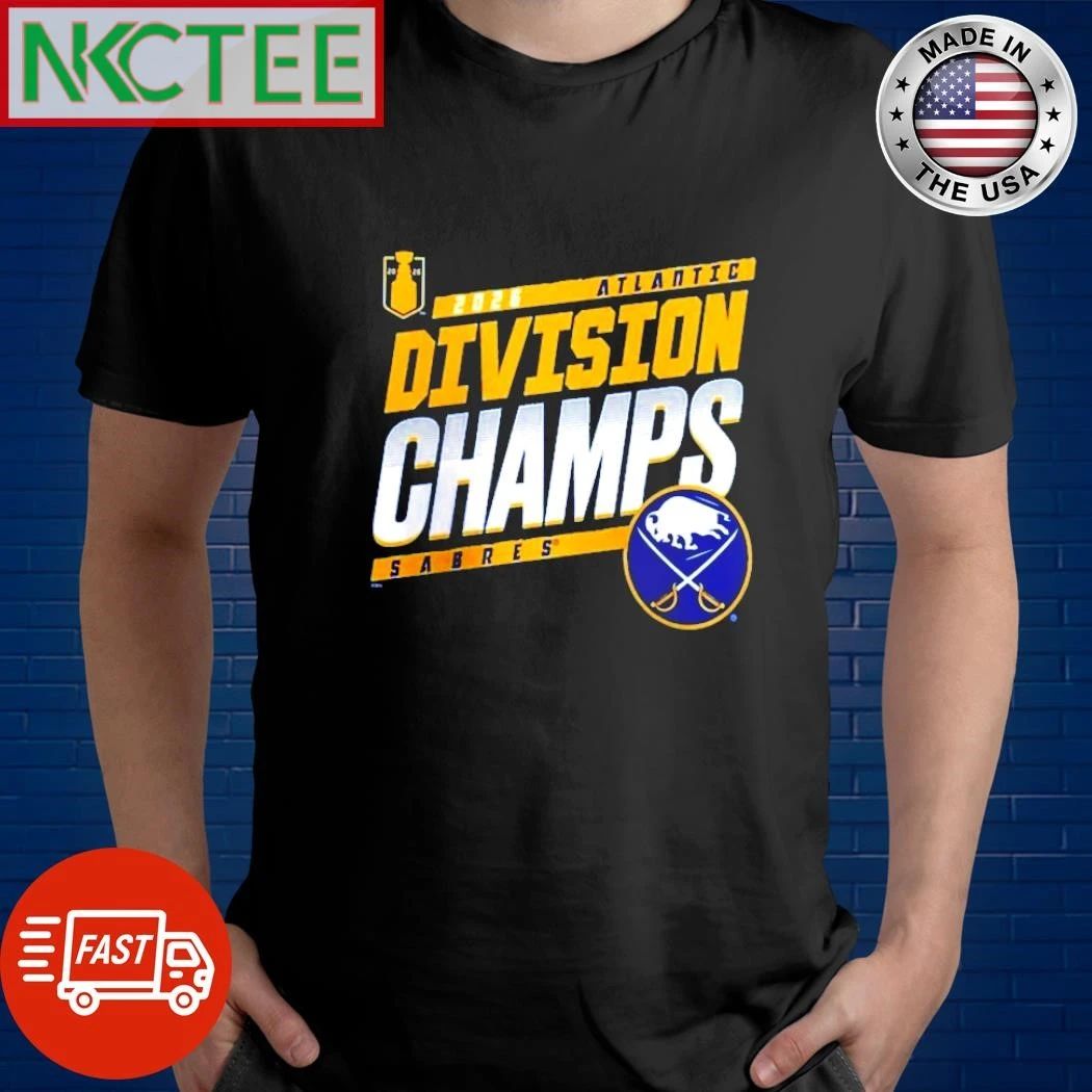 Buffalo Sabres Fanatics Royal 2026 Atlantic Division Champions shirt