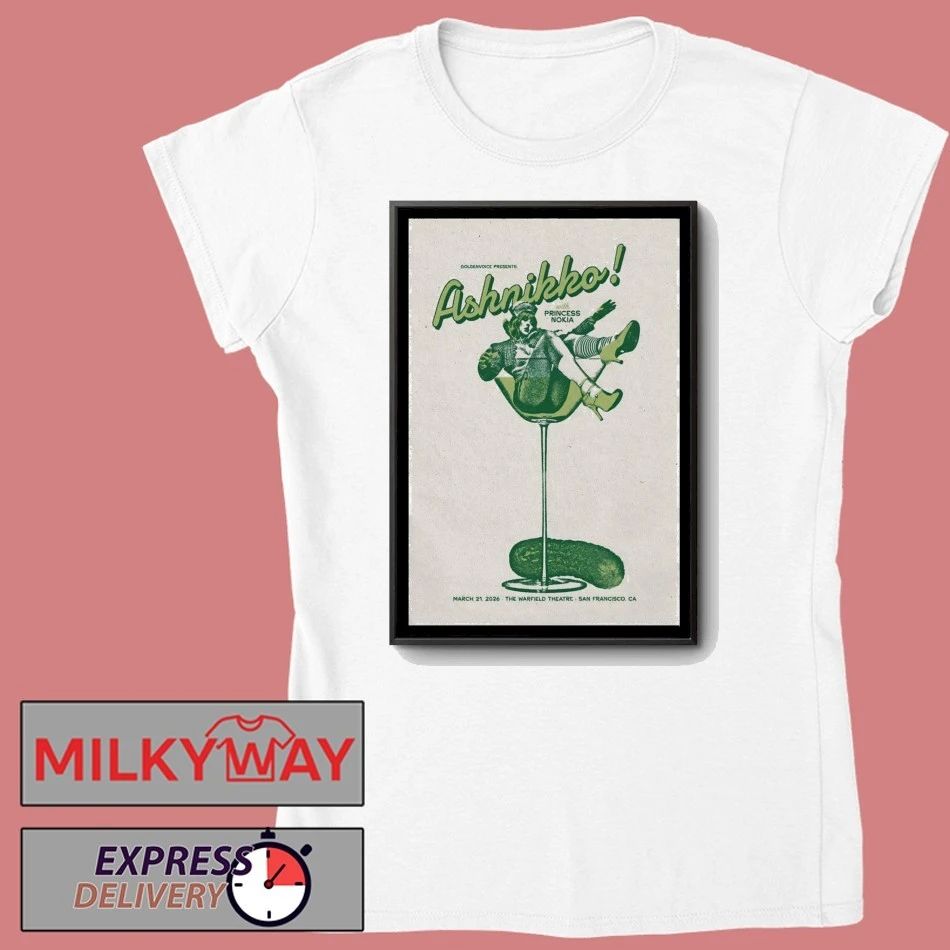 Ashnikko In San Francisco CA On Mar 21 2026 Poster shirt