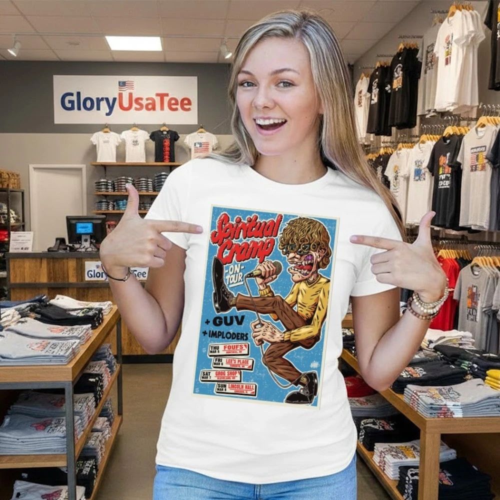 Spiritual Cramp World Tour 2026 Poster Shirt