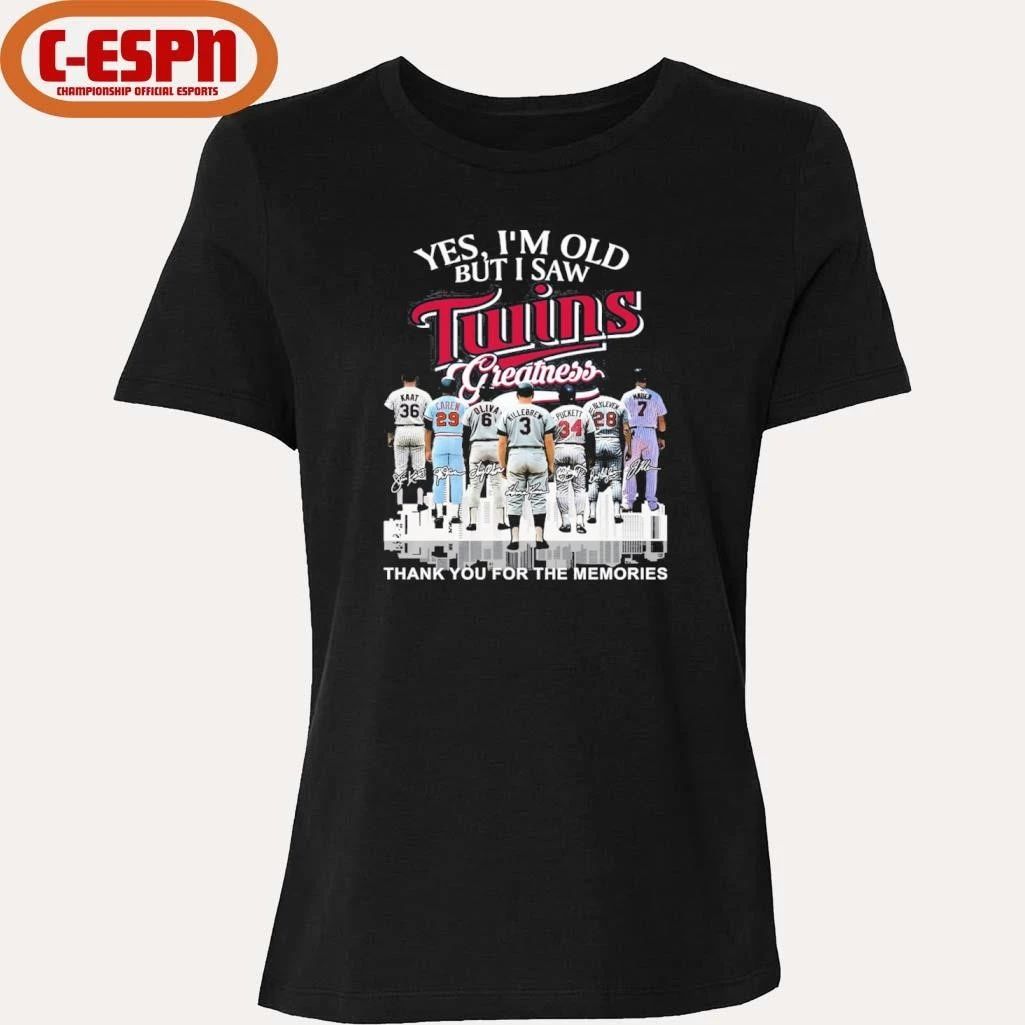 Yes, I’m Old But I Saw Minnesota Twins Greatness For Fan T-Shirt