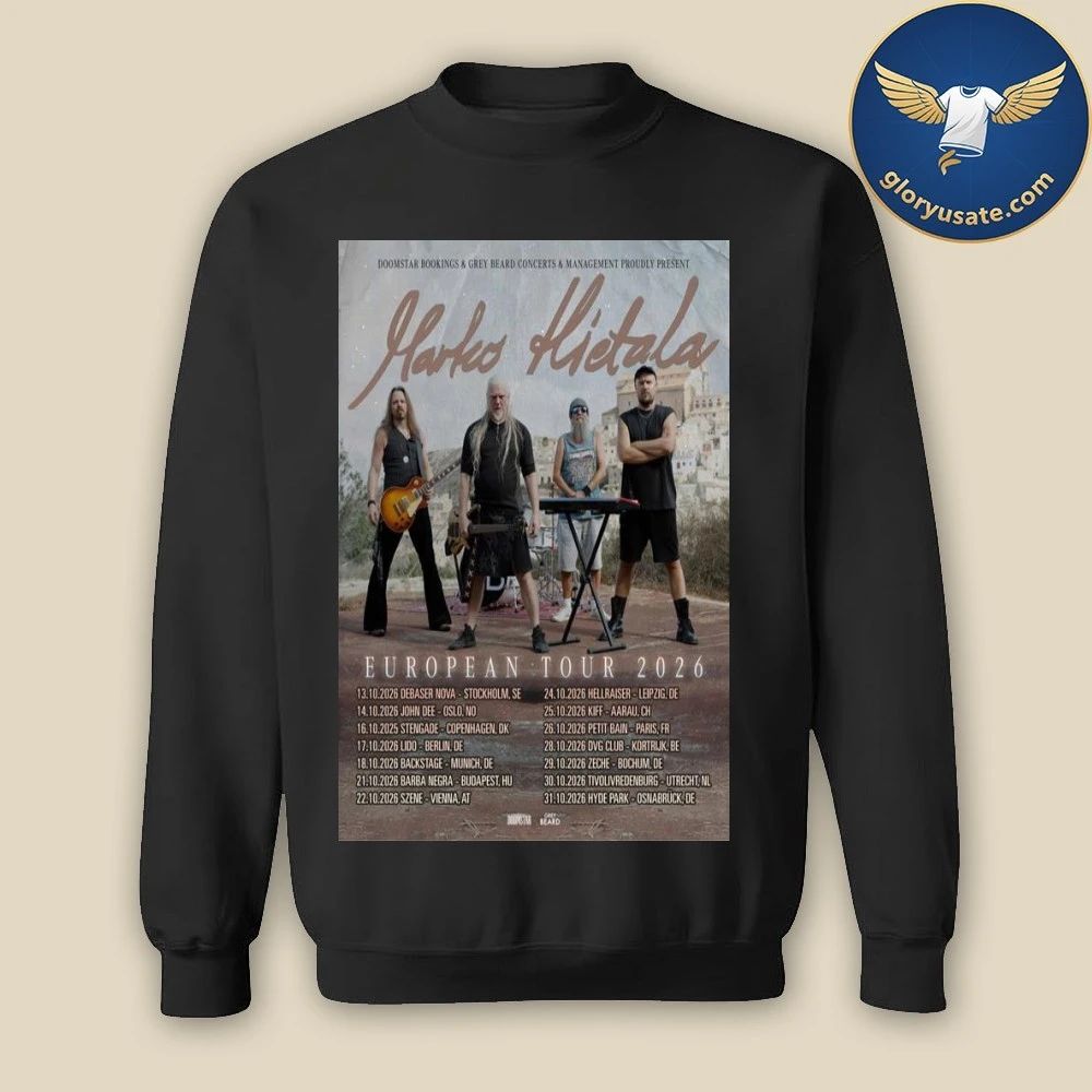 Marko Hietala European Tour 2026 Poster Shirt