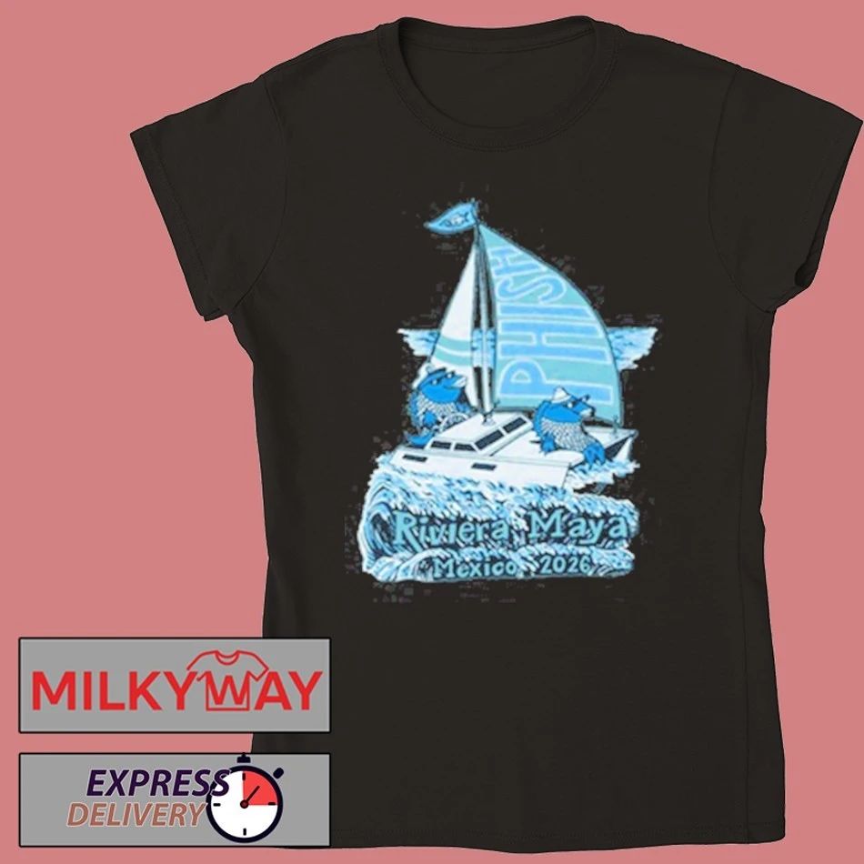 Phish Riviera Pollock Waves shirt