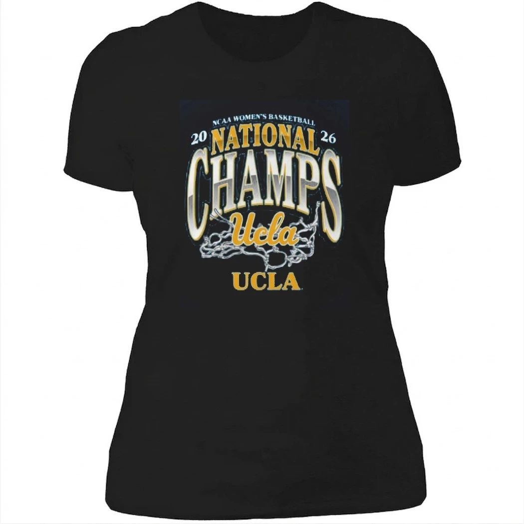 UCLA Bruins Championship NCAA Women’s Basketball National Championship 2026 National Championship Net Shirt