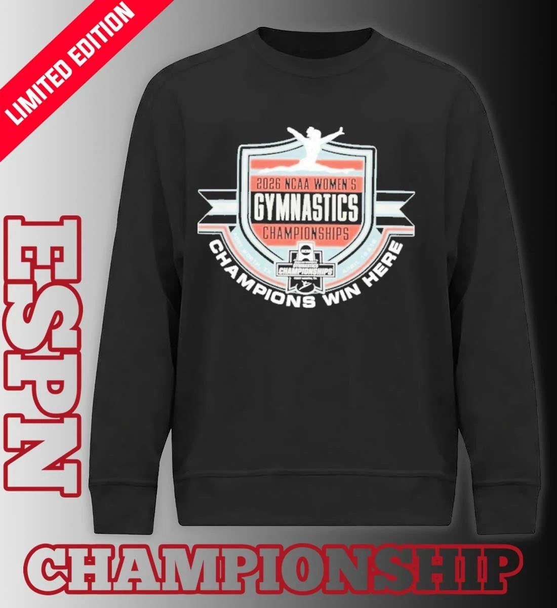 Champions Win Here 2026 NCAA Women’s Gymnastics Championship Finals Shirt