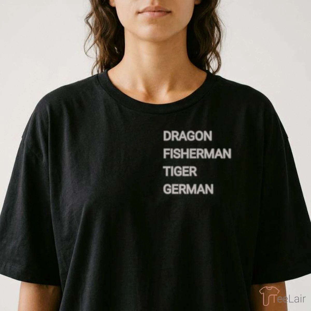 DRAGON FISHERMAN TIGER GERMAN T-Shirt