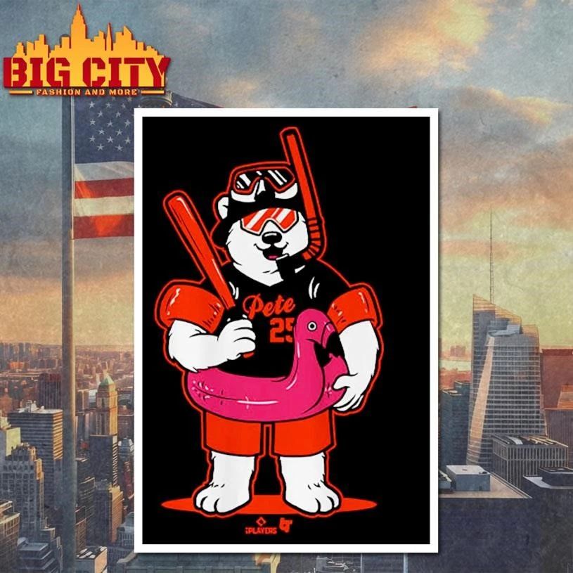 Pete Alonso Polar Splash Graphic Shirt