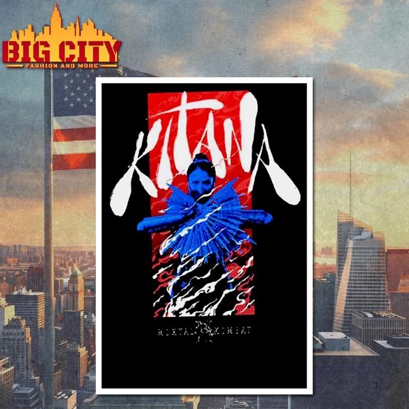 Mortal Kombat II x AMC Theatres Merch Kitana Shirt