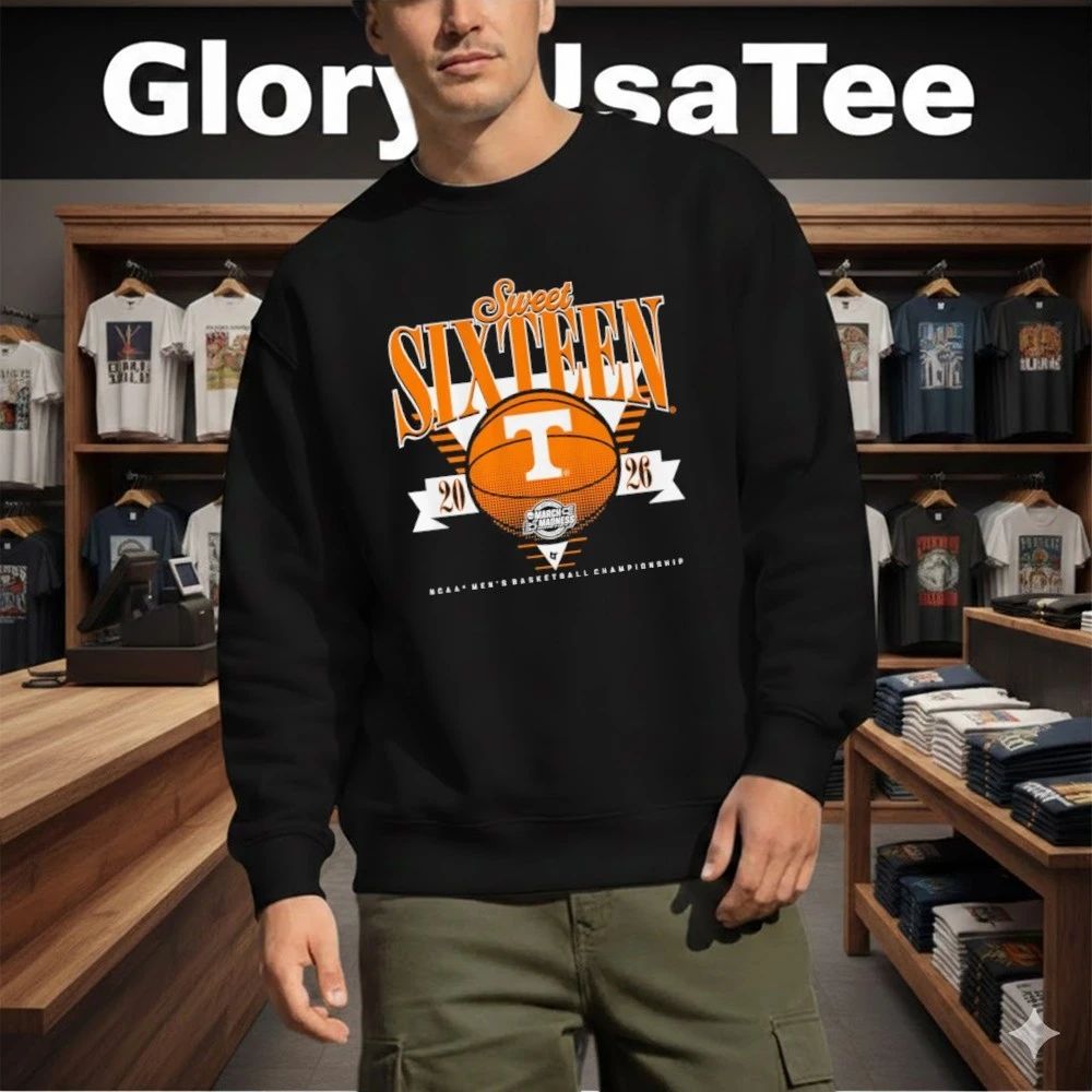 Tennessee Volunteers 2026 Sweet Sixteen Men’s Basketball Championship Shirt