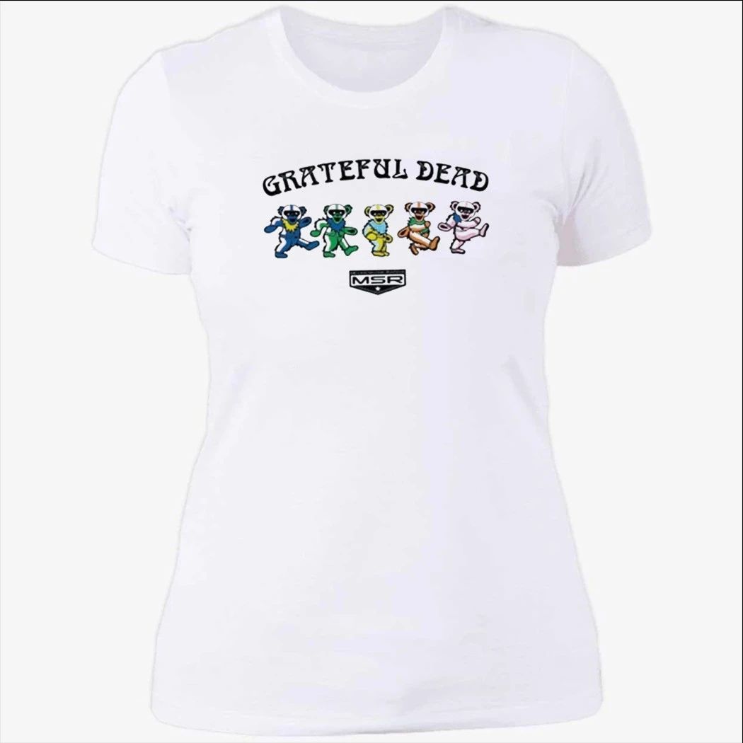 MSR x Grateful Dead Merch Dead Racing Bears Shirt