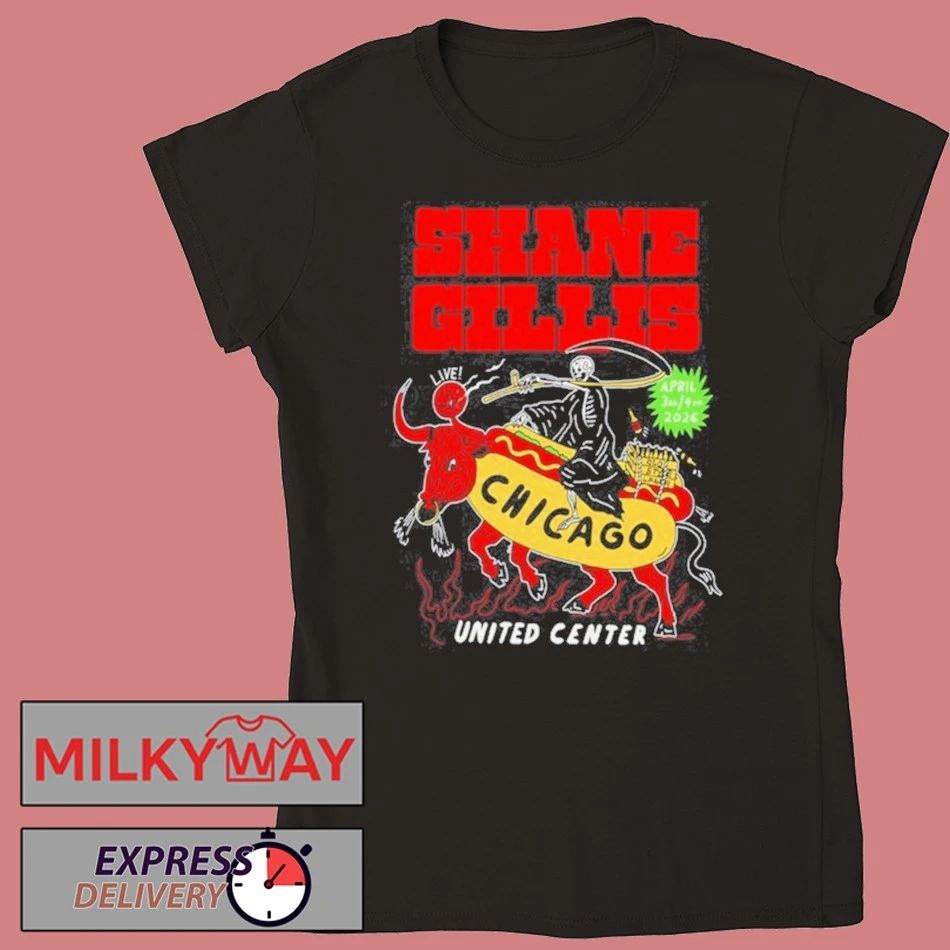 Apr 3-4 2026 Shane Gillis Chicago United Center T-Shirt