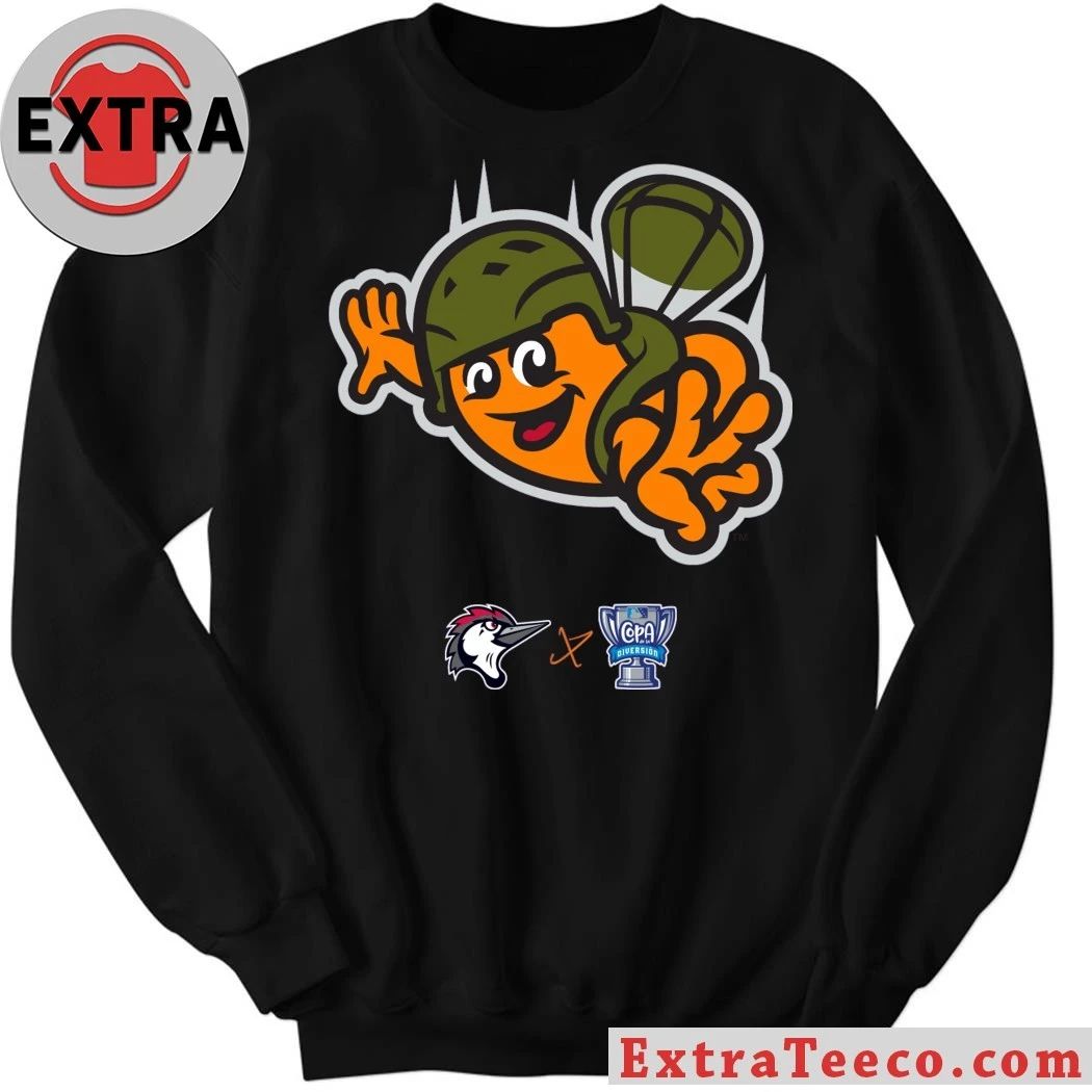 Frijoles Salterines de Fayetteville of the Minor League baseball team Fayetteville Woodpeckers Shirt