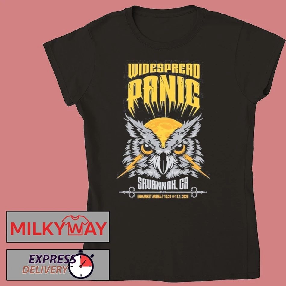 Widespread Panic 2025 Event Savannah, Georgia shirt