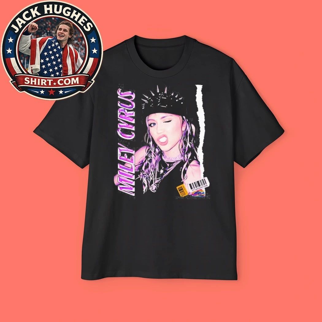 Miley Cyrus Rock Style Pose Shirt
