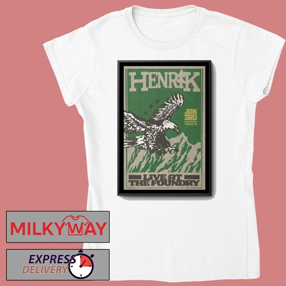Henrik 2026 Philadelphia, PA Poster shirt