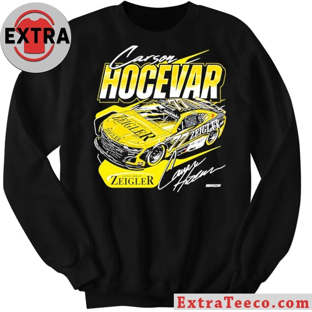 NASCAR Cup Series 77 Carson Hocevar Zeigler Signature 2025 Shirt
