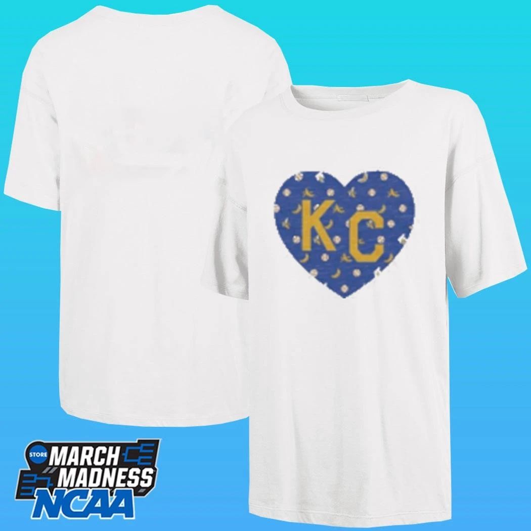 Banana Kansas City Heart Shirt