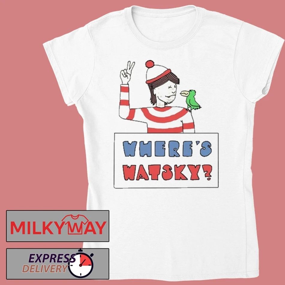 GEORGE WATSKY Where’s Watsky shirt