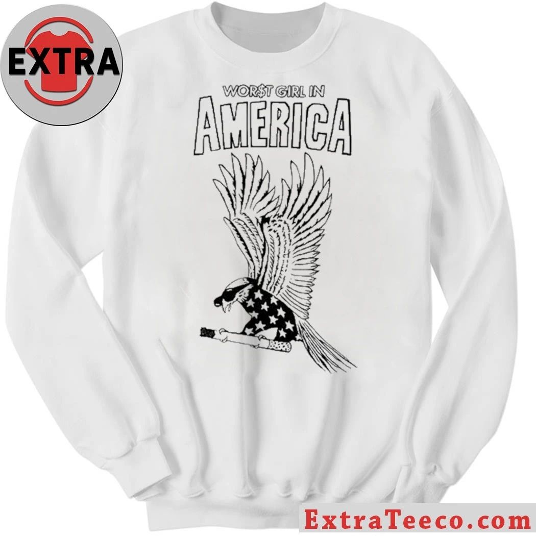 Slayyyter Worst Girl In American Eagle Shirt