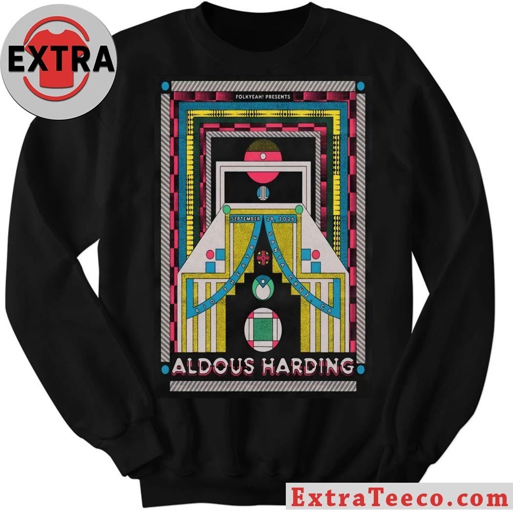 Aldous Harding Santa Cruz CA Tour On Sept 29 2026 Poster Shirt