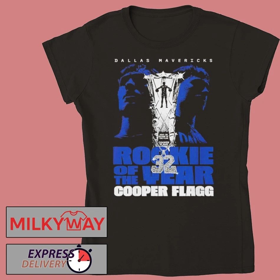 Cooper Flagg Dallas Mavericks Rookies Of The Year Chain shirt
