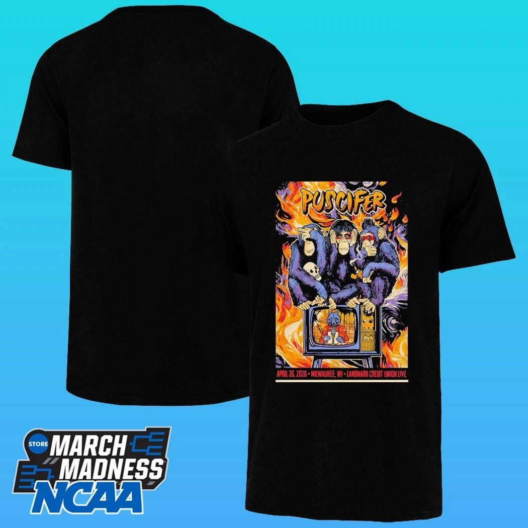 Puscifer At Landmark Credit Union Live On Apr 26 2026 Poster Shirt